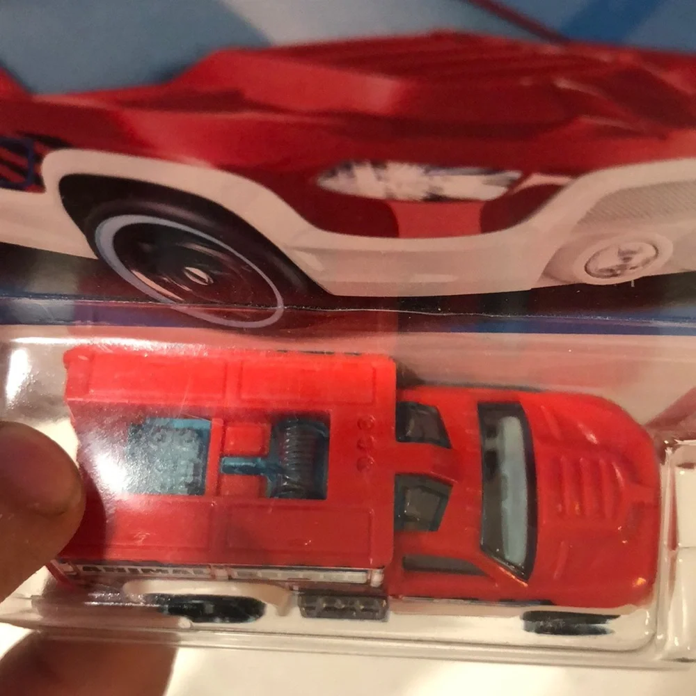 Rescue Duty Toy Car - Red and White